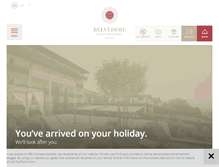 Tablet Screenshot of belvedere-naturns.com